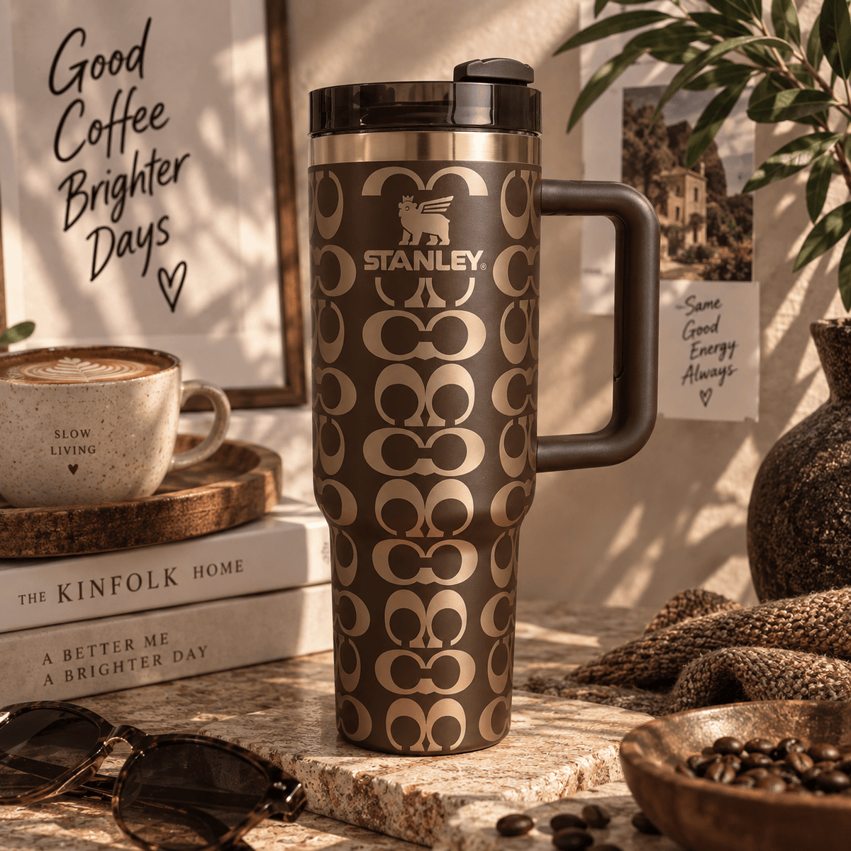 Golden Heritage Brown Tumbler