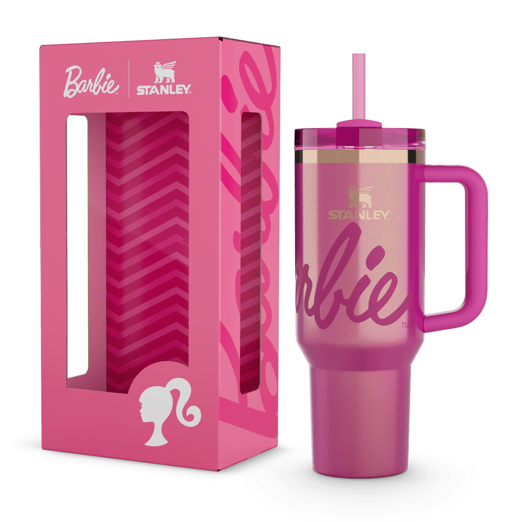 Stanley x Barbie Icon Pink Metallic Tumbler 40oz
