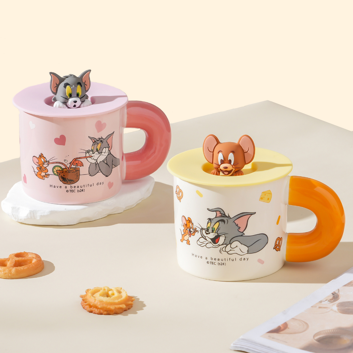 Tom & Jerry Love & Laughs Mug