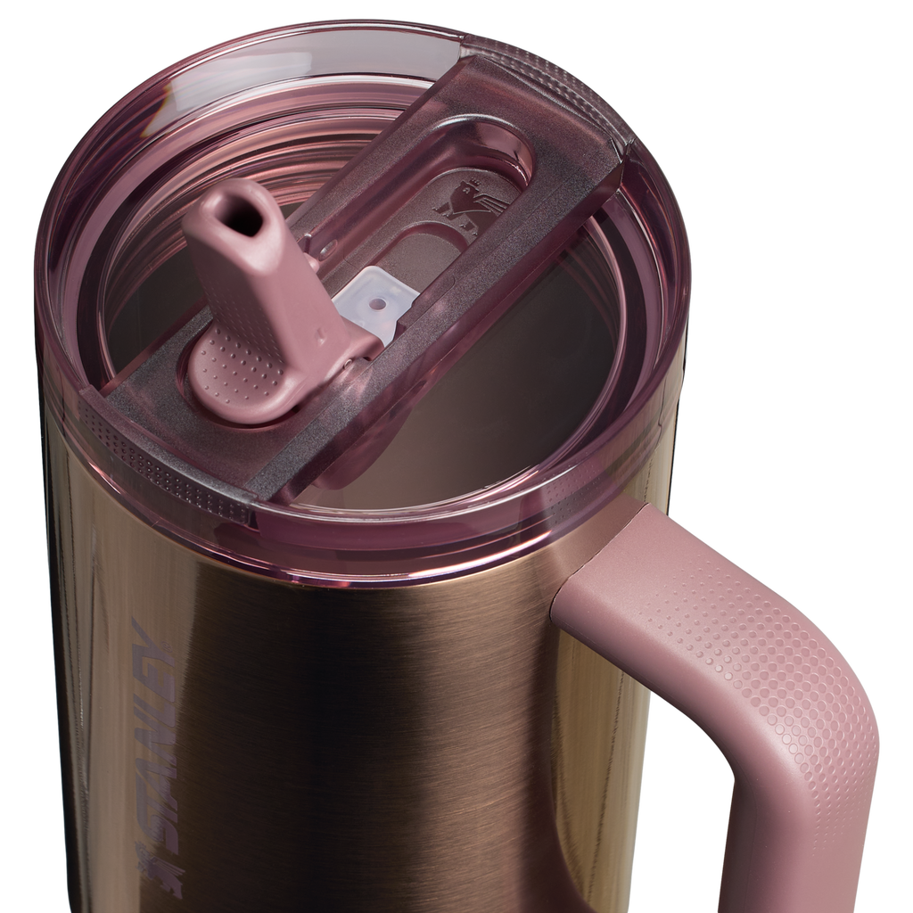Stanley Quencher ProTour Flip Straw Tumbler 1.18L, Polished Rose Gold